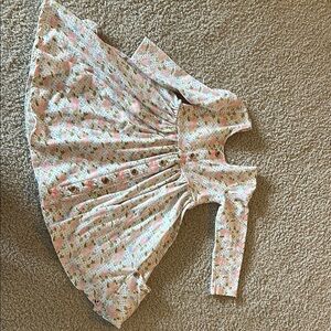 Floral Pink Kids Dress